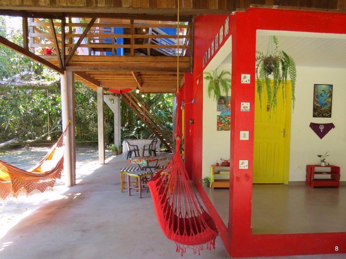 Casa Estilosa E Rustica Com Vista Para O Por Do Sol Da Ilha Do Mel! Ngoại thất bức ảnh