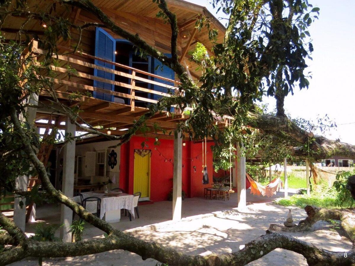 Casa Estilosa E Rustica Com Vista Para O Por Do Sol Da Ilha Do Mel! Ngoại thất bức ảnh