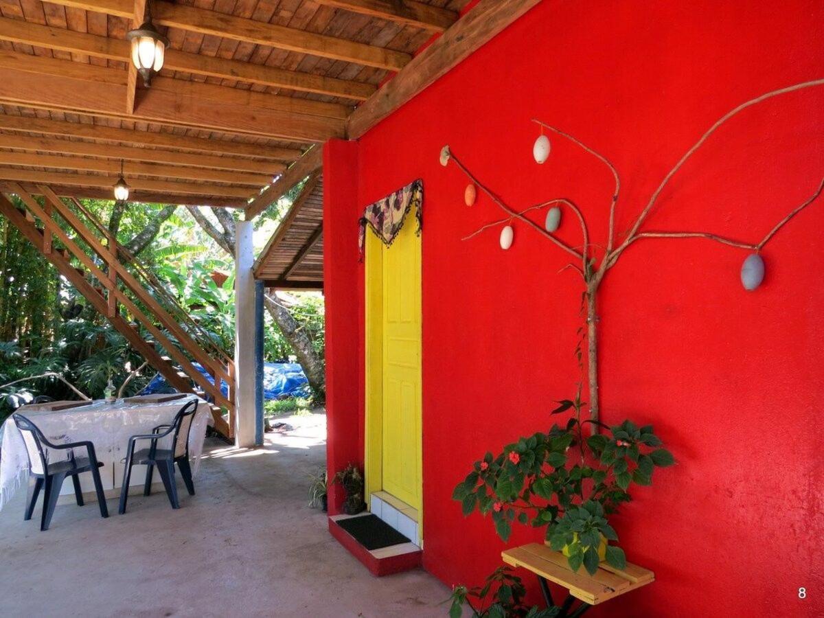 Casa Estilosa E Rustica Com Vista Para O Por Do Sol Da Ilha Do Mel! Ngoại thất bức ảnh