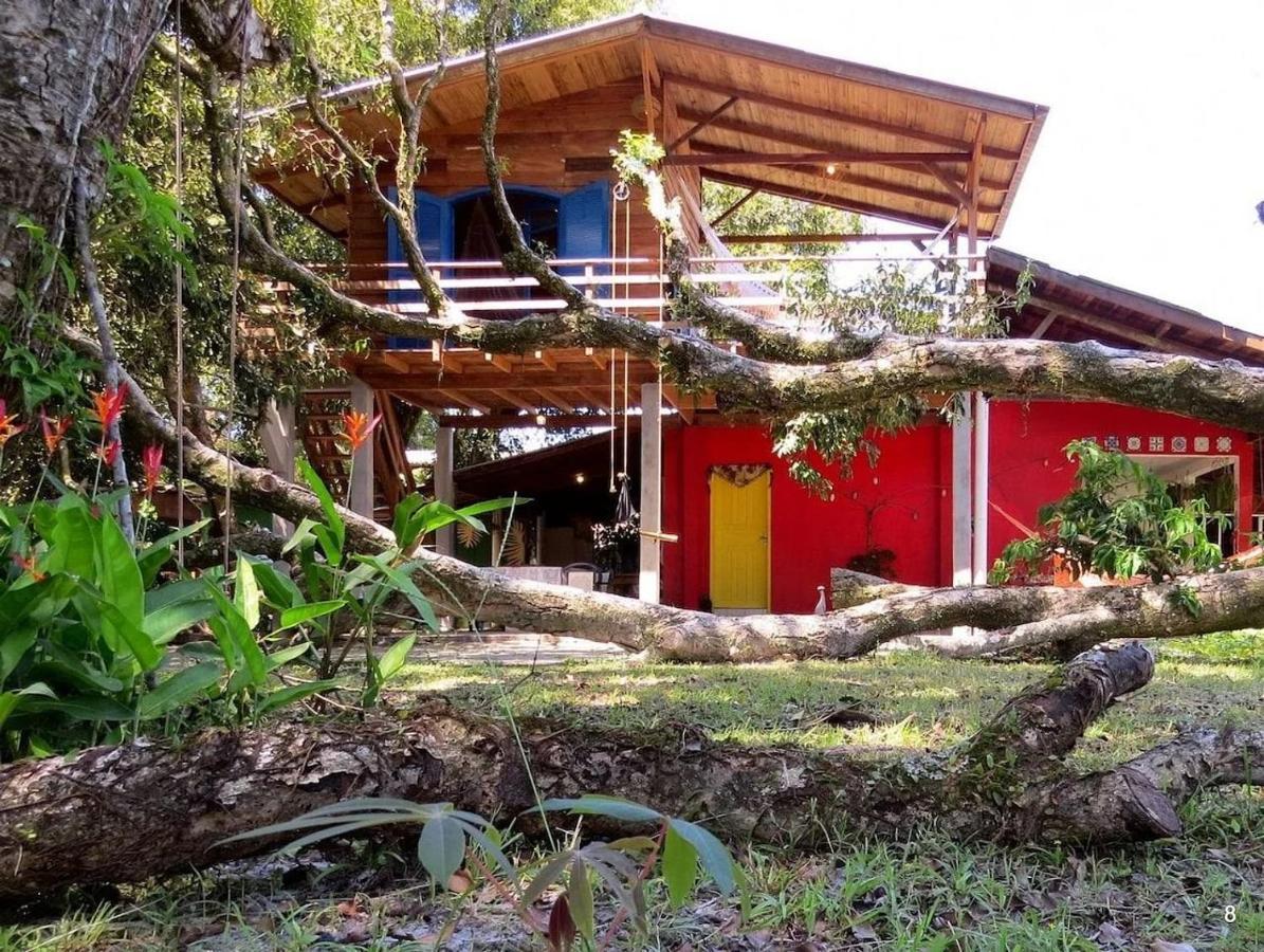 Casa Estilosa E Rustica Com Vista Para O Por Do Sol Da Ilha Do Mel! Ngoại thất bức ảnh